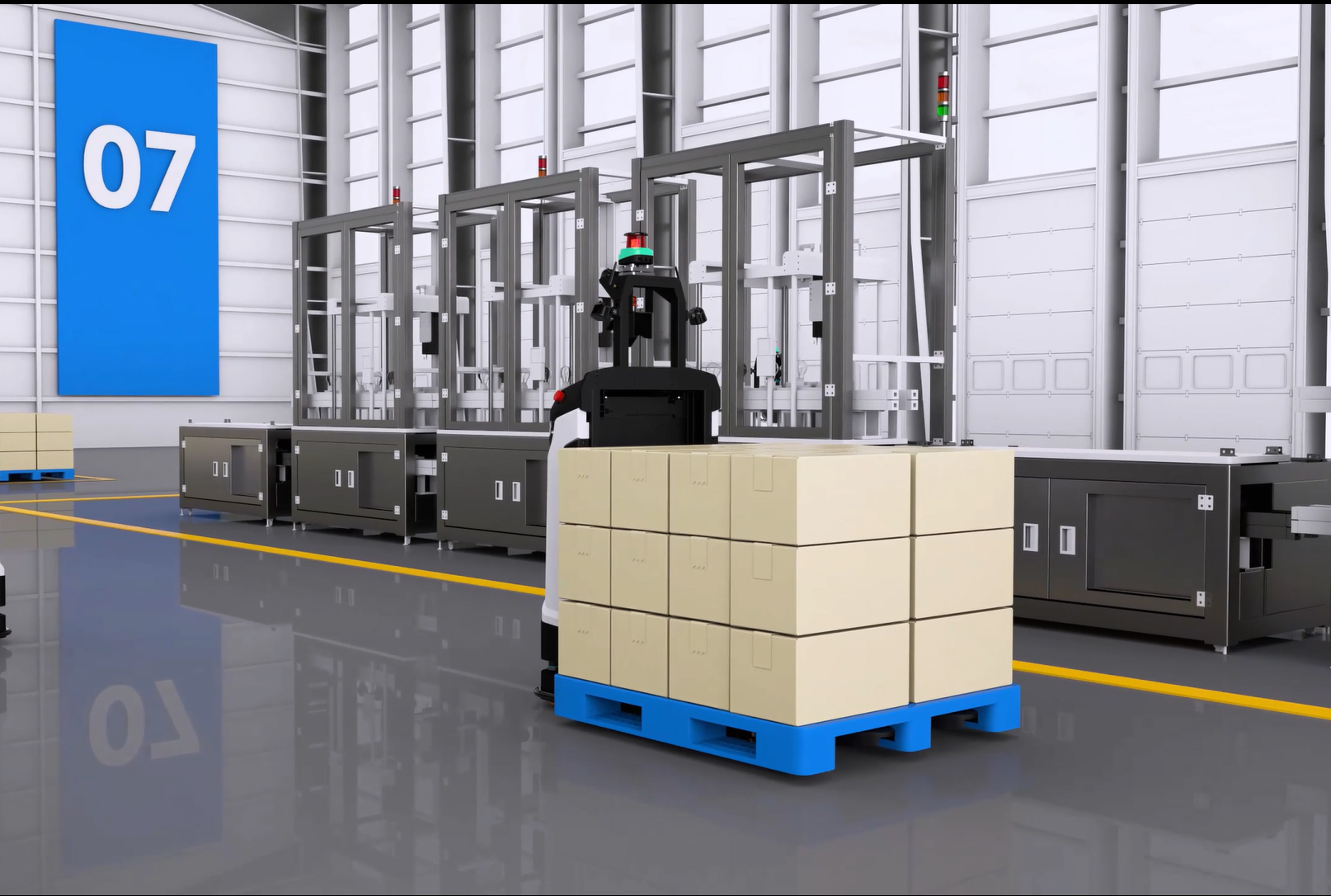 输送线对接、产线接驳